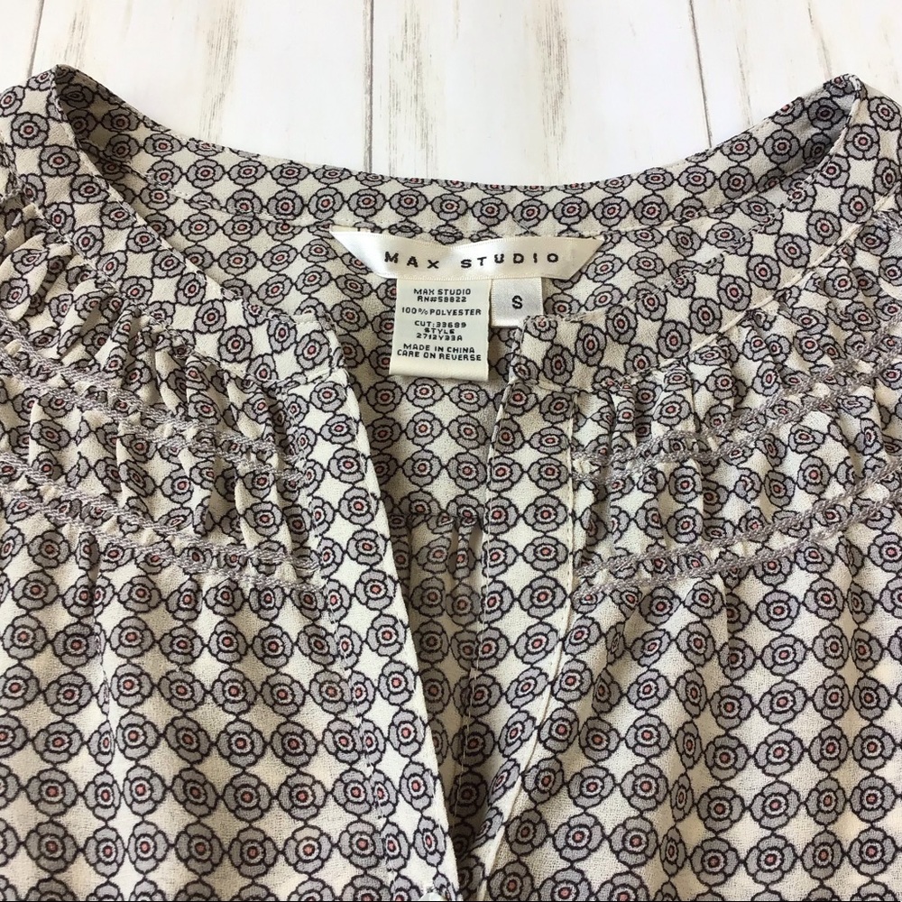 Max Studio Flowy Tunic Top - Picture 6 of 9